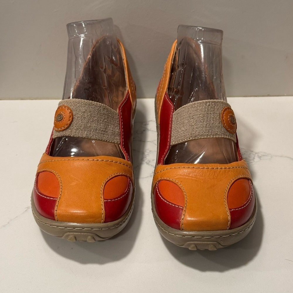 Josef Seibel - The European Comfort Shoe Women's Red and Orange -Maryjane’s - Picture 2 of 11